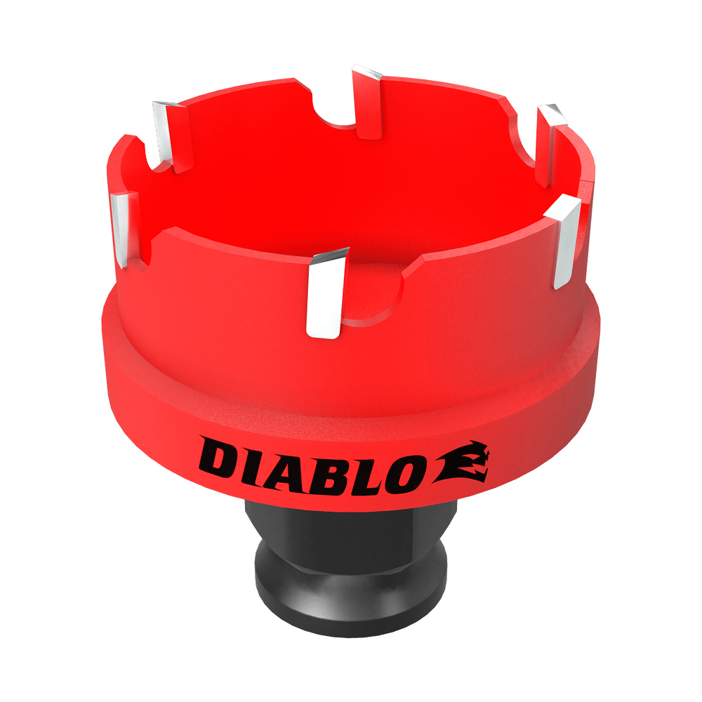 Diablo Steel Demon 1-3/4 in. Carbide Tipped 1/4 in. L Hole Cutter