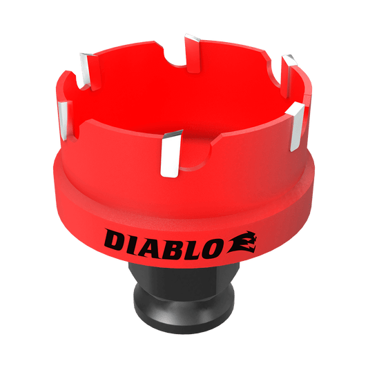 Diablo Steel Demon 1-3/4 in. Carbide Tipped 1/4 in. L Hole Cutter