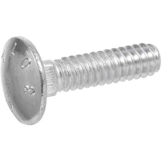 HILLMAN 3/8 in. X 9 in. L Zinc-Plated Steel Carriage Bolt 1 pk