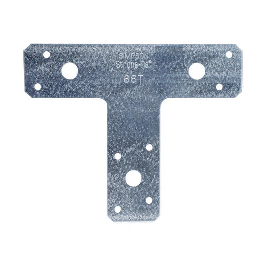 Simpson Strong-Tie 5 in. H X 6 in. W 14 Ga. Galvanized Steel T Strap