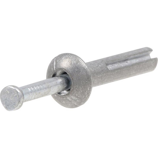 HILLMAN 1/4 in. D X 1-1/4 in. L Steel Mushroom Head Hammer Drive Anchor 1 pk