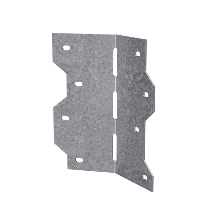 Simpson Strong-Tie 3.3 in. W X 4.9 in. L Galvanized Steel L-Angle
