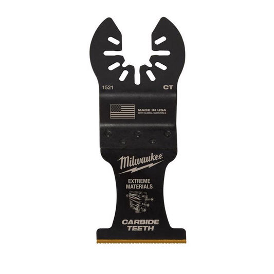 Milwaukee Universal Fit Open-Lok Carbide Multi-Material Oscillating Blade 1-3/8 in 3-Pack Mfr 49-25-1523