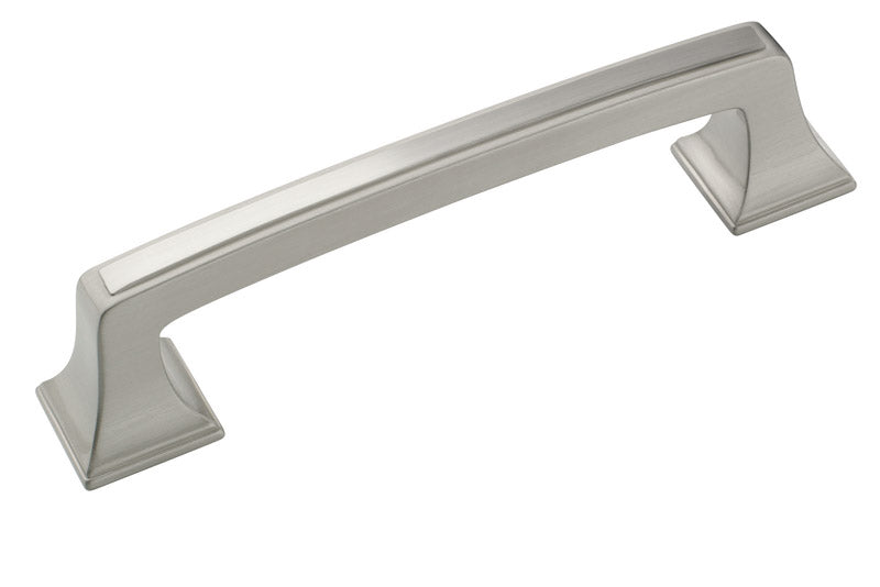 Amerock Traditional Arch Cabinet Pull 3-3/4 in. Satin Nickel Silver 1 pk