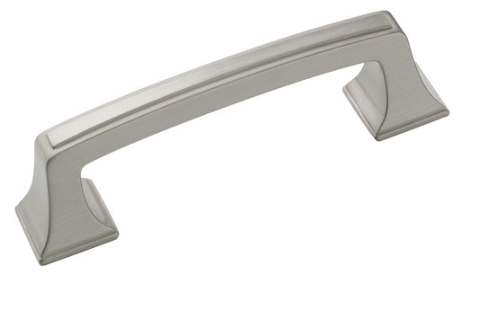 Amerock Traditional Arch Cabinet Pull 3 in. Satin Nickel Silver 1 pk