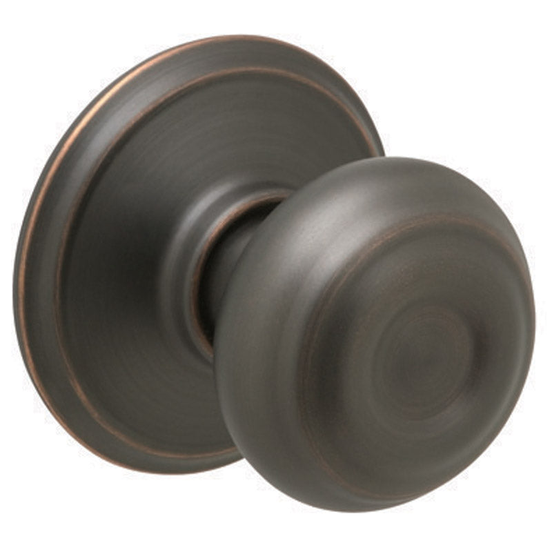 Schlage Georgian Aged Bronze Dummy Knob