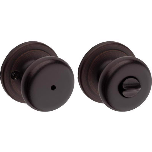 Kwikset Juno Venetian Bronze Privacy Lockset 1-3/4 in.