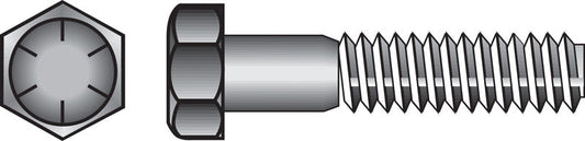 HILLMAN 3/4 in. D X 3 in. L Heat Treated Steel Hex Head Cap Screw 20 pk