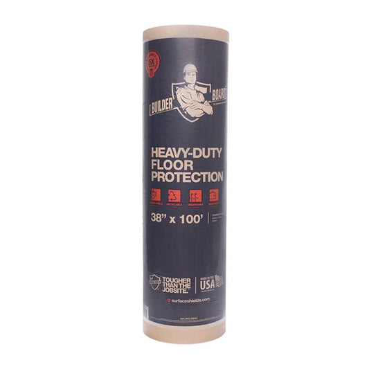 Surface Shields Builder Board Surface Protection 40 mil X 38 in. W X 100 ft. L Paper Brown