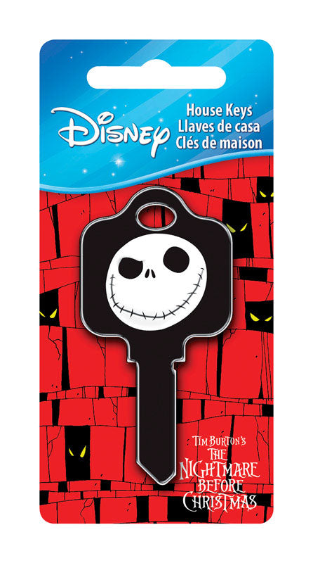 HILLMAN Disney Nightmare Before Christmas House Key Blank 68 Single For Schlage Locks Black