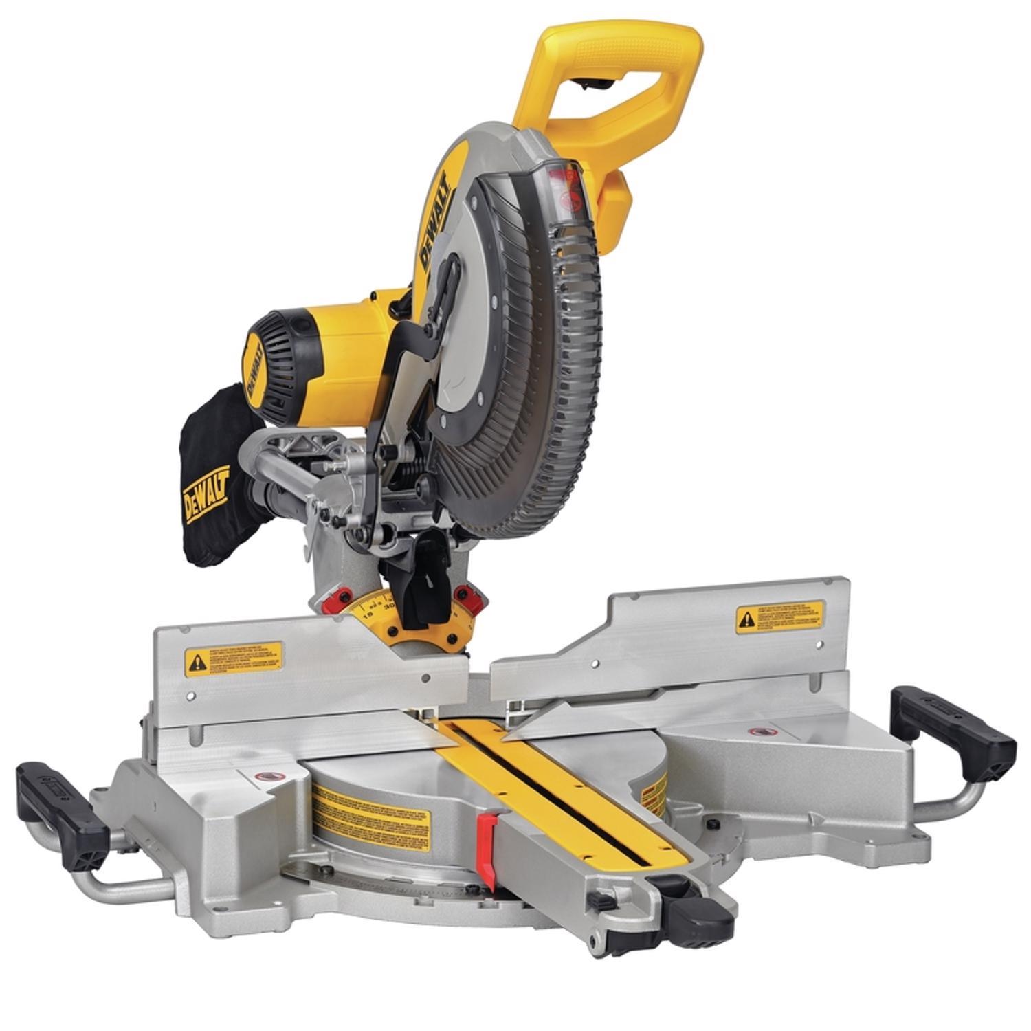 Dual-Bvl Miter Sw 12"15A