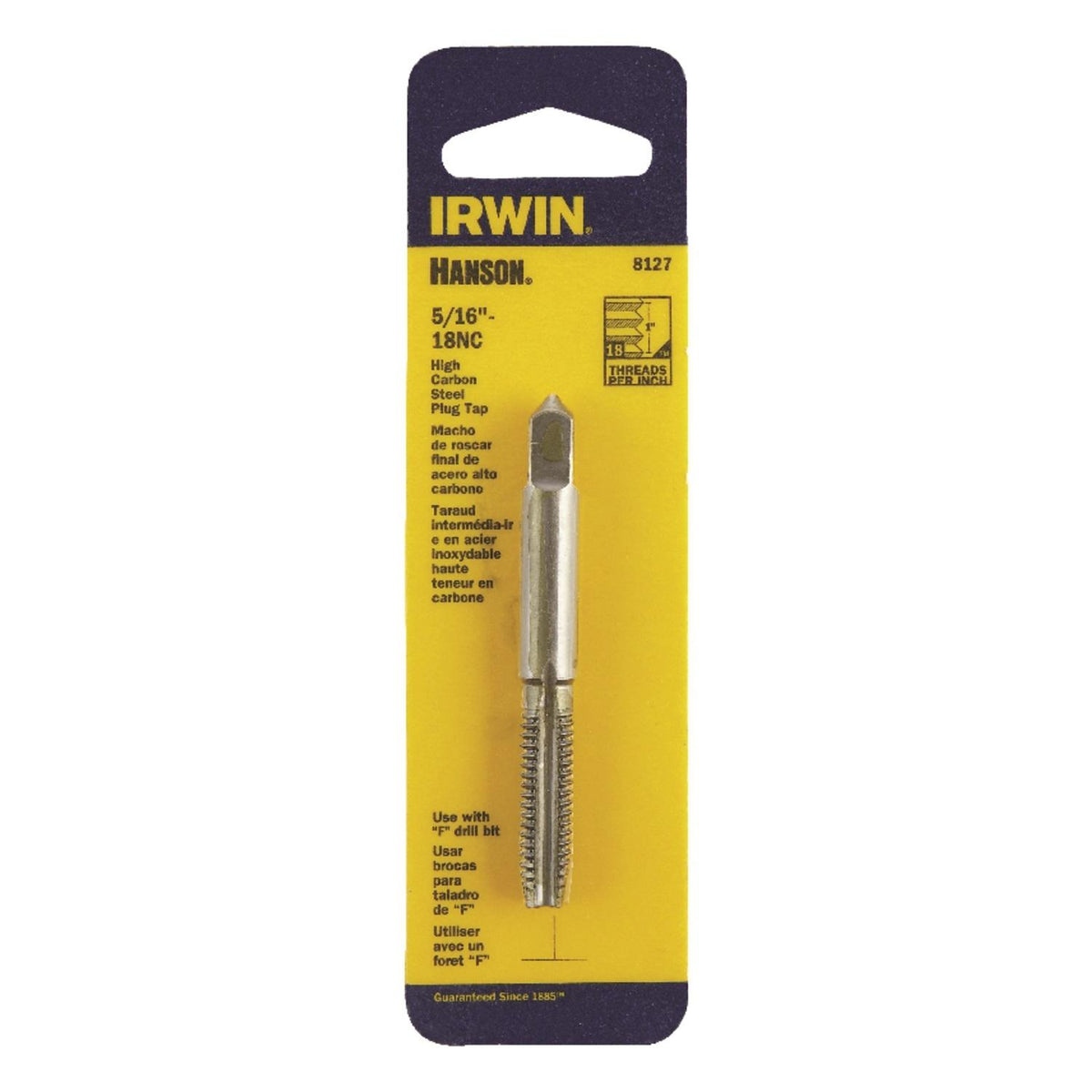 Tap Plug 5/16"-18Nc C