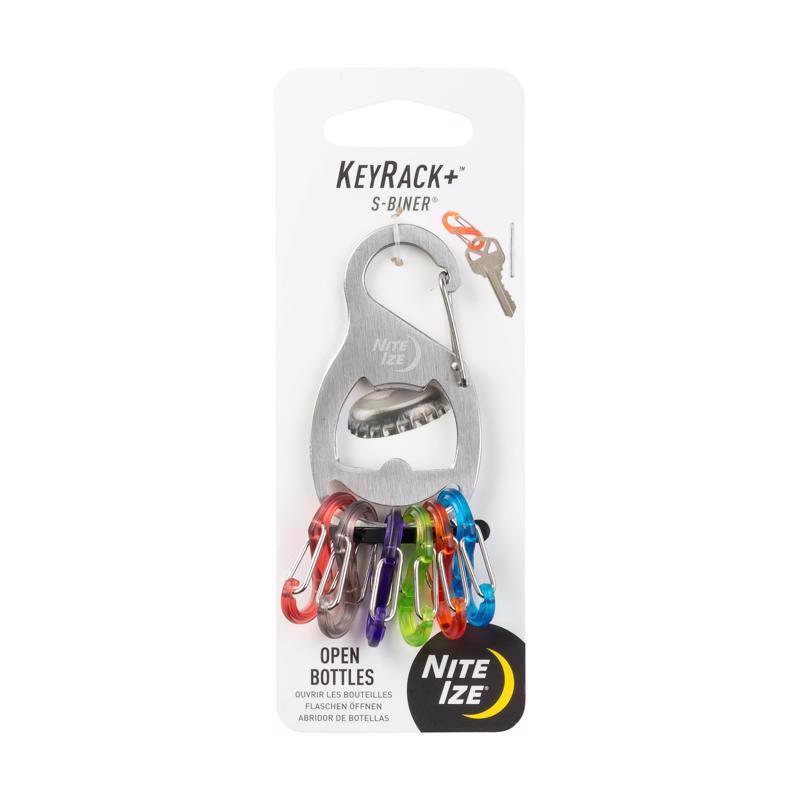 Nite Ize S-Biner Stainless Steel Silver S-Biner Key Holder