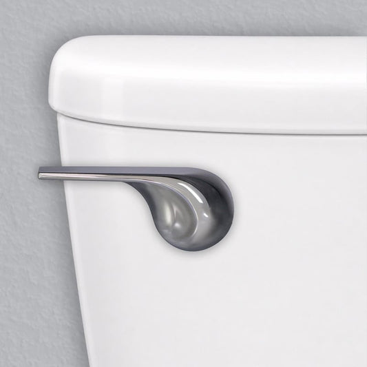 Korky Strong Arm Flush Handle Black Chrome For Universal