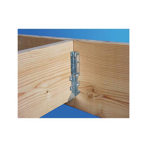 Simpson Strong-Tie ZMax 3.13 in. H X 1.56 in. W 18 Ga. Galvanized Steel Joist Hanger LUS24Z