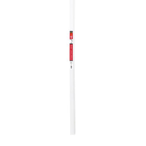 M-D Building Products White Vinyl Weatherstrip For Garage Doors 108 in. L X 0.25 in. 87700