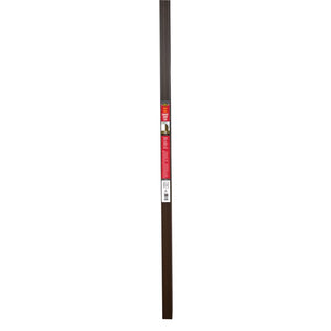 M-D Building Products Brown Vinyl Weatherstrip For Garage Doors 108 in. L X 0.25 in. 87742