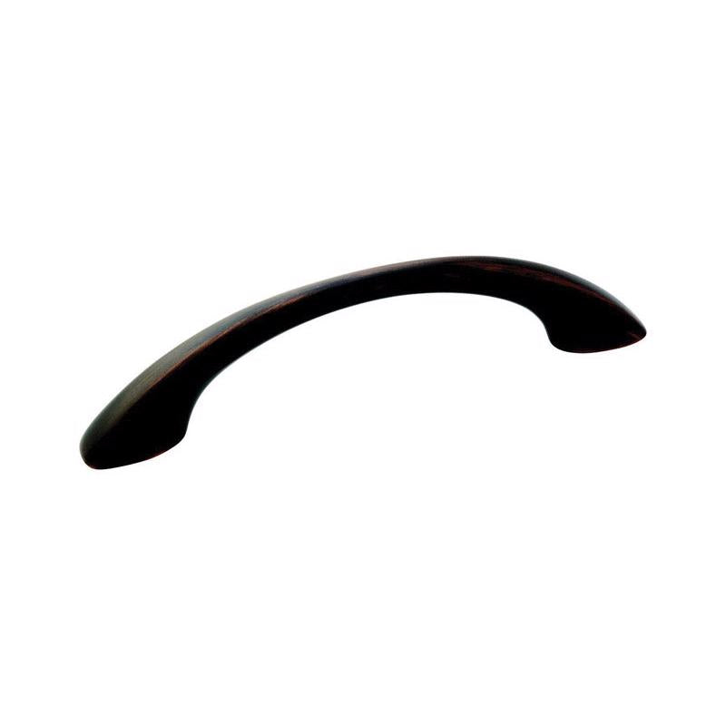 Amerock Contemporary Arch Cabinet Pull 3-3/4 in. Oil Rubbed Bronze Brown 1 pk