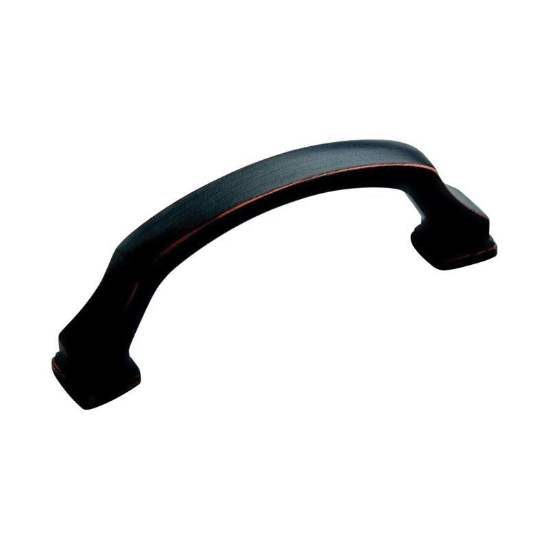 Amerock Traditional Arch Cabinet Pull 3 in. Oil Rubbed Bronze Brown 1 pk