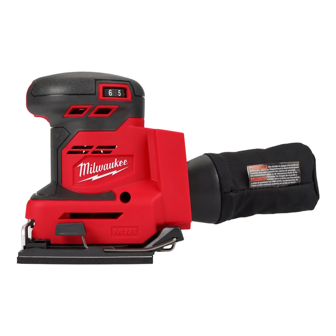 Milwaukee M18 ORBTL FNSH SNDR 5.2"