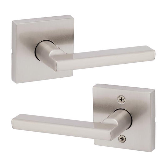 Kwikset Halifax Satin Nickel Passage Lever