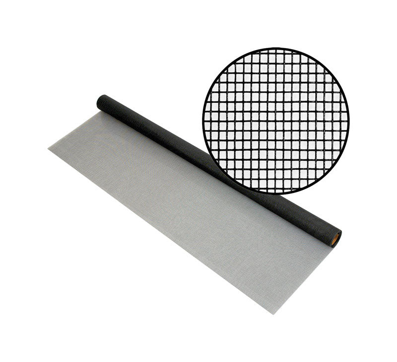 Phifer Wire 24 in. W X 84 in. L Charcoal Fiberglass Insect Screen Cloth