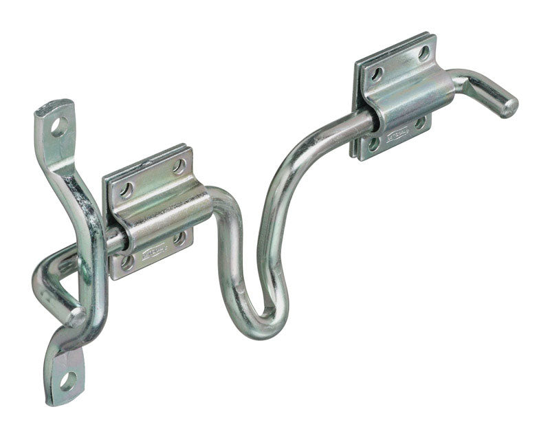 National Hardware 4 in. H X 10 in. W Zinc-Plated Steel Sliding Bolt Door/Gate Latch