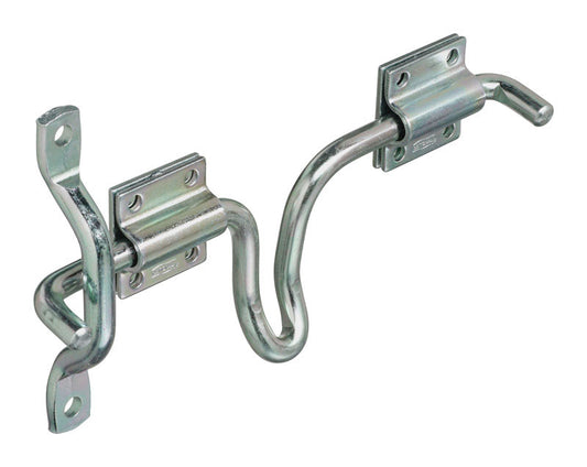 National Hardware 4 in. H X 10 in. W Zinc-Plated Steel Sliding Bolt Door/Gate Latch
