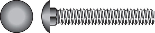HILLMAN 5/16 in. X 7 in. L Zinc-Plated Steel Carriage Bolt 1 pk