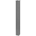 Mail Boss 43 in. Powder Coated Gray Steel Mailbox Post