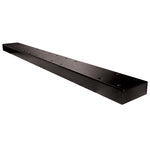 Mail Boss Galvanized Steel Black 5 in. W X 47-1/2 in. L Mailbox Mounting Plate