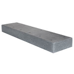 Mail Boss Galvanized Steel Gray 5 in. W X 20 in. L Mailbox Mounting Plate
