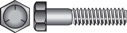 HILLMAN 3/4 in. D X 3-1/2 in. L Heat Treated Zinc Steel Hex Head Cap Screw 20 pk