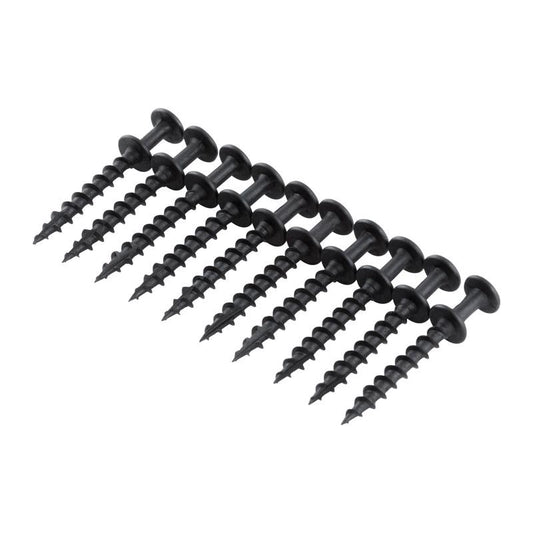 Hangman Bear Claw Black Double Headed Hanger 100 lb 10 pk