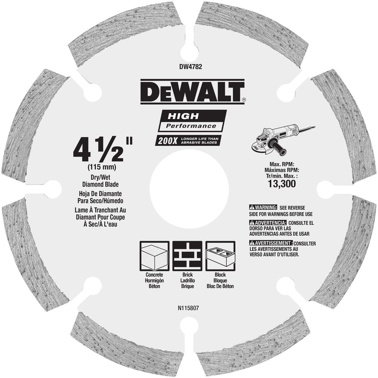 Dw Segmnt Diamond 4.5"