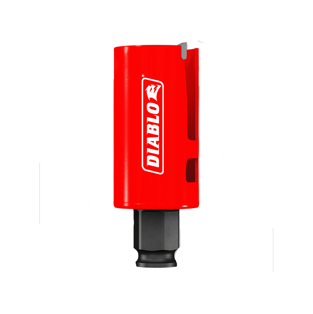 Diablo Demo Demon 1-3/8 in. Carbide Tipped Rough-In 2-3/8 in. L Hole Saw