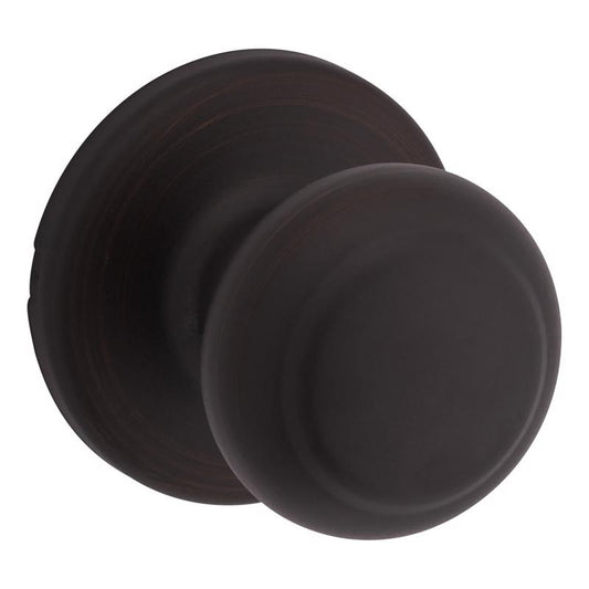 Kwikset Cove Venetian Bronze Passage Door Knob