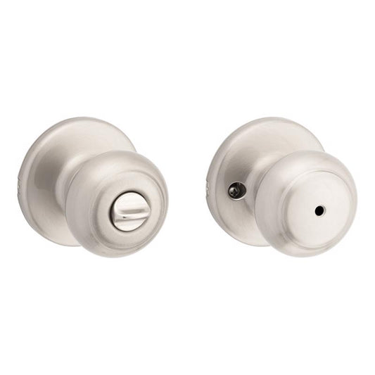 Kwikset Cove Satin Nickel Privacy Knob