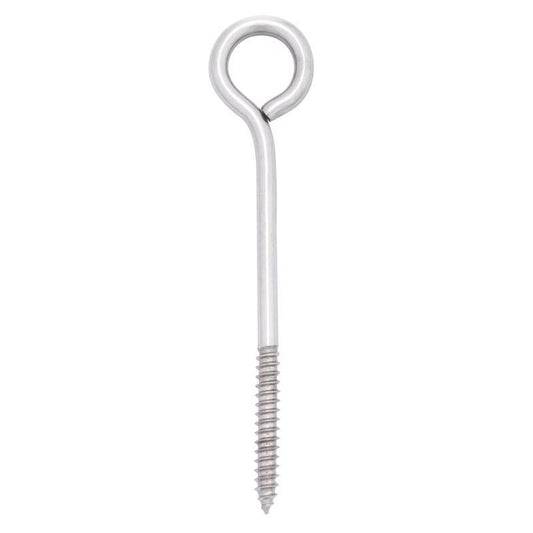 Hampton 5/16 in. X 6 in. L Stainless Stainless Steel Lag Thread Eyebolt