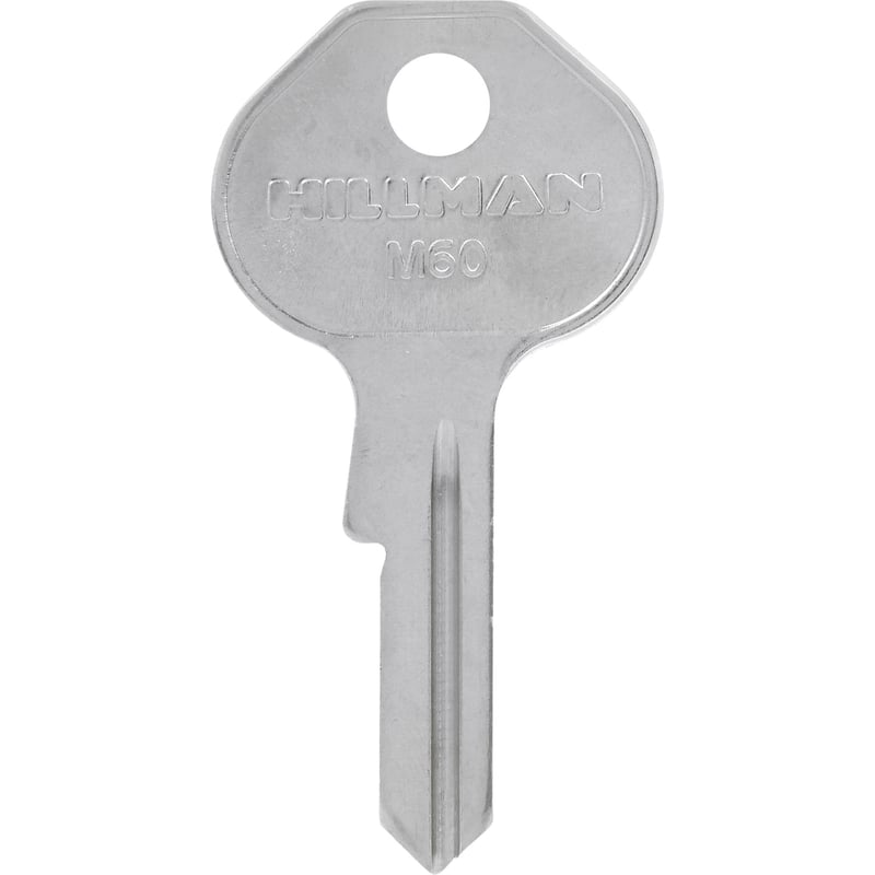 HILLMAN KeyKrafter Universal House/Office Key Blank 2003 Single For Master Locks Silver