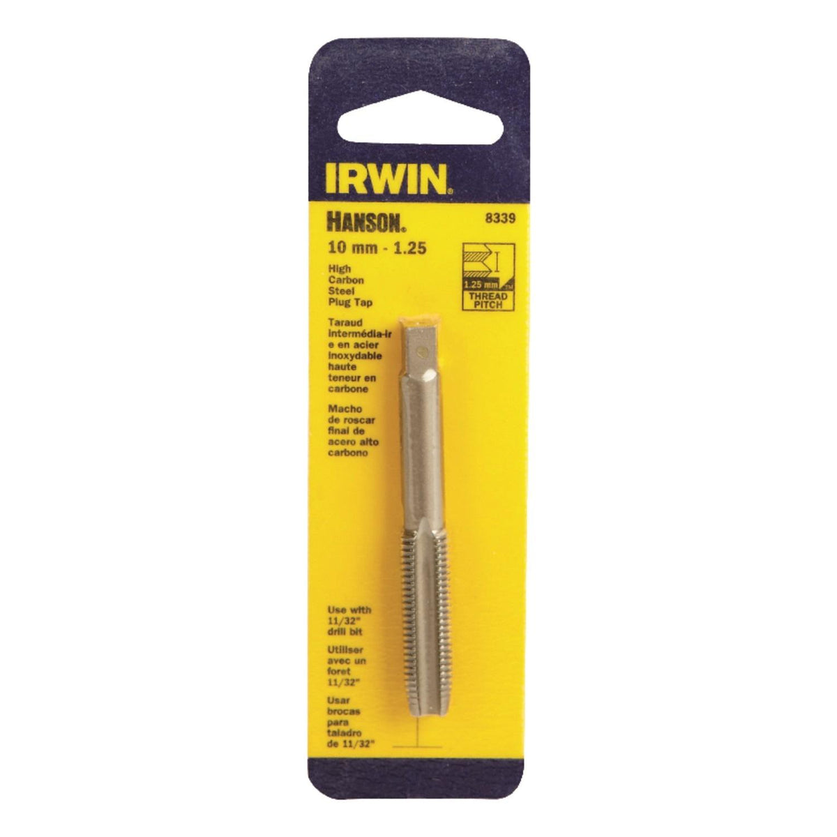 Tap Carded 10Mm-1.25Mm