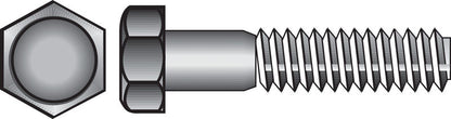 HILLMAN 1/4-20 in. D X 1/2 in. L Stainless Steel Hex Head Cap Screw 100 pk