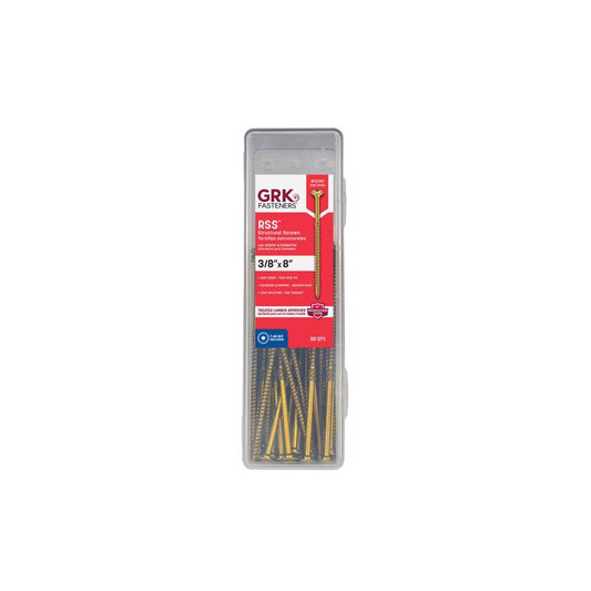 GRK Fasteners 3/8 in X 8 in. L Star Hex Head W-Cut Structural Screws