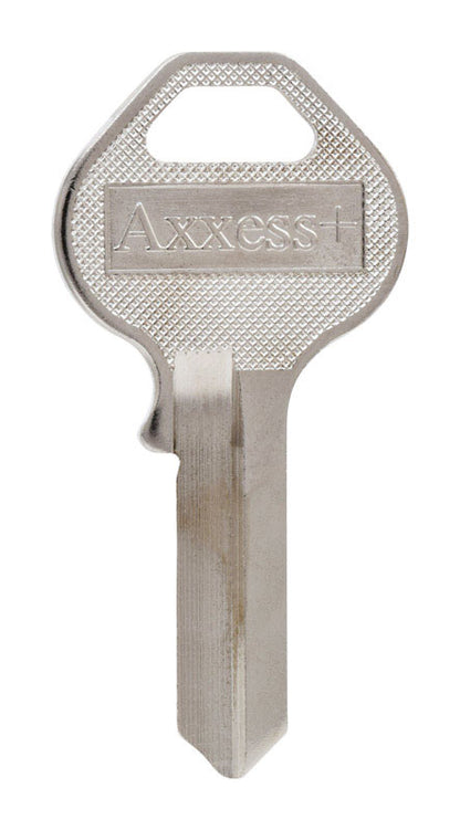 HILLMAN Traditional Key House/Office Key Blank 57 Single For Master Locks Silver