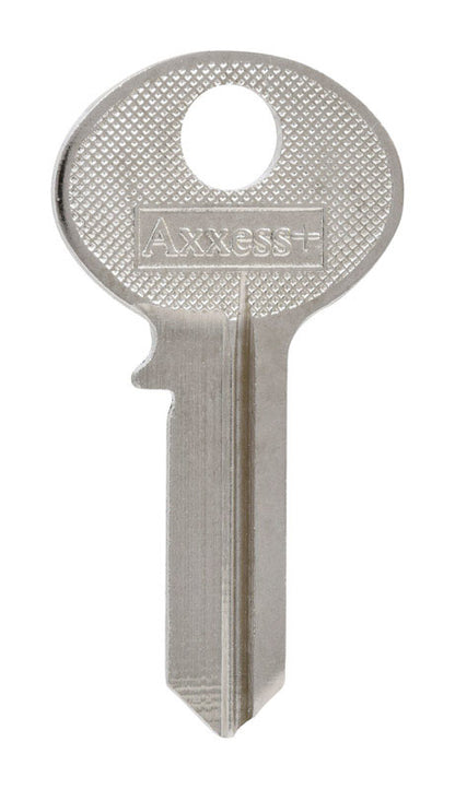 HILLMAN Traditional Key House/Office Key Blank 92 Single For Independent Locks Silver