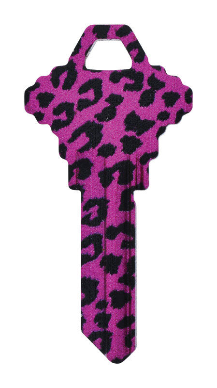 HILLMAN DIVA Leopard House/Office Universal Key Blank Single