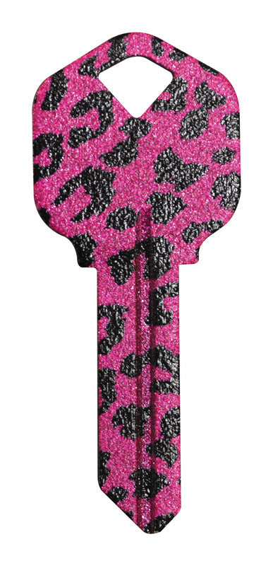 HILLMAN DIVA Leopard House/Office Universal Key Blank Single