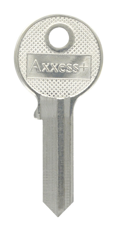 HILLMAN Traditional Key House/Office Key Blank 111 Single For American Padlocks Silver