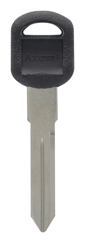 HILLMAN Axxess+ Automotive Key Blank Double Black/Silver