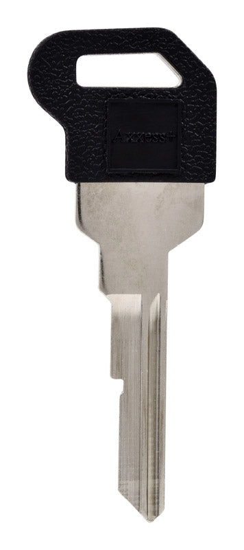 HILLMAN KeyKrafter Automotive Key Blank Single For Buick Black/Silver